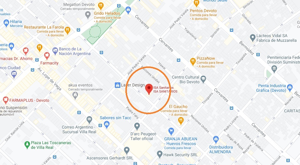https://www.google.com/maps/place/ISA+SANITARIOS/@-34.614861,-58.5208895,17z/data=!4m13!1m7!3m6!1s0x0:0x20694ecad8f2a320!2sISA+SANITARIOS!8m2!3d-34.6148522!4d-58.5209163!10e1!3m4!1s0x0:0x20694ecad8f2a320!8m2!3d-34.6148522!4d-58.5209163